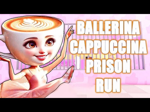 Ballerina Cappuccina Prison Run 🩰🚓 Dance Your Way to Freedom!