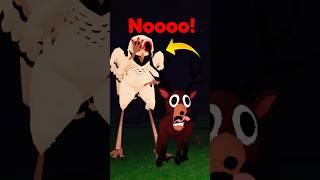 Hasta el CIERVO le Tiene MIEDO al BÚHO 🦌💨🦉😂 #99NochesenelBosque #99NightsInTheForest #Roblox