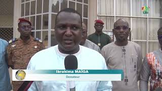 Ibrahima MAIGA Burkinabè vivant aux Etats-Unis offre 5 millions FCFA au fonds de soutien patriotique