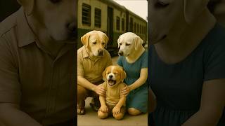 POOR Puppy's Family Gets Kicked Out of Train🚂💔This Puppy Family’s Journey Will MELT Your Heart❤️😭