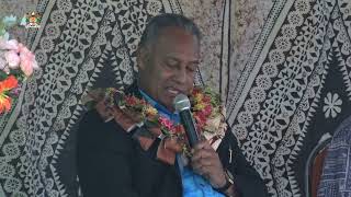 Hon. Sakiasi Ditoka opens the Bila Access Road at Bila Settlement in Nadi.