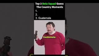 Ranking Guess The Country Moments