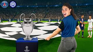 챔피언스리그 결승전에서 플래그 흔들고 왔어요