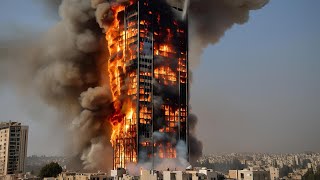 2분 전! 이스라엘 도시들이 불타고 있습니다! 250,000명 이상의 시민들이 나라를 떠납니다.