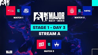 BLAST.tv Austin Major 2025, Stage 1, Day 3 - Stream A