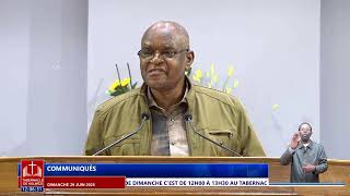 Dimanche 29 Juin 2025; Sujet: "Le Saint-Esprit" Frère TSHILUNDJIKA