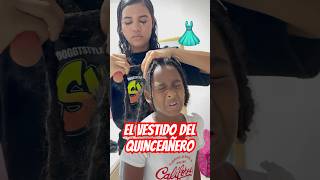 El vestido de los 15 de Luisa 👗😍 #viralshorts #quinceañera