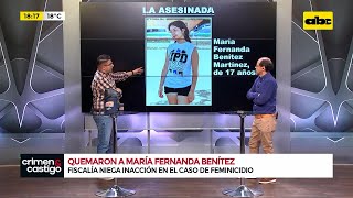 Crónica de la muerte de Fernanda Benítez: la quemaron viva y embarazada
