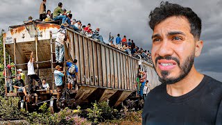 Así es el TREN de LA MUERTE en MÉXICO: LA BESTIA