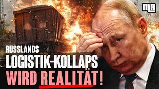 Ukraine legt endlich los! MASSIVE ANGRIFFE paralysieren BAHN- & FLUGVERKEHR! FSB völlig blamiert!