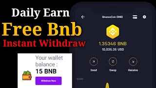 Free Instant Claim Smart Chain BNB. Free Bnb Mining. Free Bnb Faucet. Free BNB Coin.