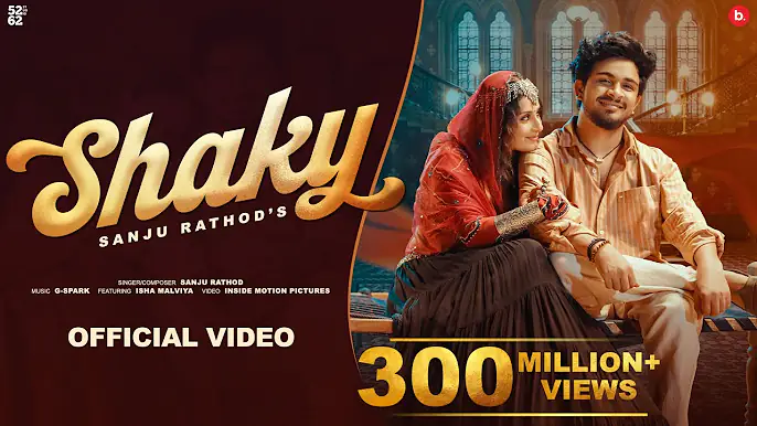 Shaky ( Official #Video ) Sanju Rathod Ft. Isha Malviya | G-Spark | New #Marathi Songs 2025