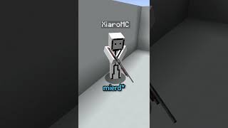 lo puso a barrer 🙀 #minecraft #shorts