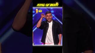 The king of beer trick! 👑🍺 #magic #tricks #edit #phonk