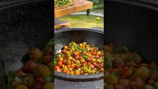 Картошка 🥔 охотничья в казане