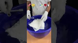 TRY TO GUESS HOW MANY TISSUE PAPER IT TOOKS! what will happend next ? #satisfying #watertub #tube