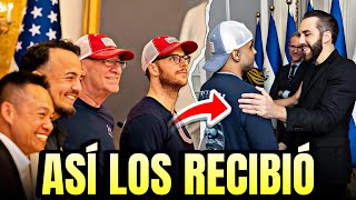 Bukele asi Recibe a Estadounidenses Liberados por Maduro en Venezuela