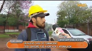 Feminicidio en Asunción: hombre es detenido tras asesinar a una mujer e irrumpir en una vivienda