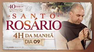 Santo Rosário | 40 Dias com São Miguel Arcanjo 2025 | 03:40 | 25/08 | 9° Dia | Live Ao vivo