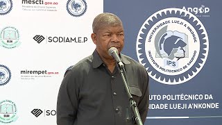 Chefe de Estado garante construção do estádio da Lunda-Sul