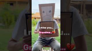His grandmother will always be there for him 👵🏻💔😢