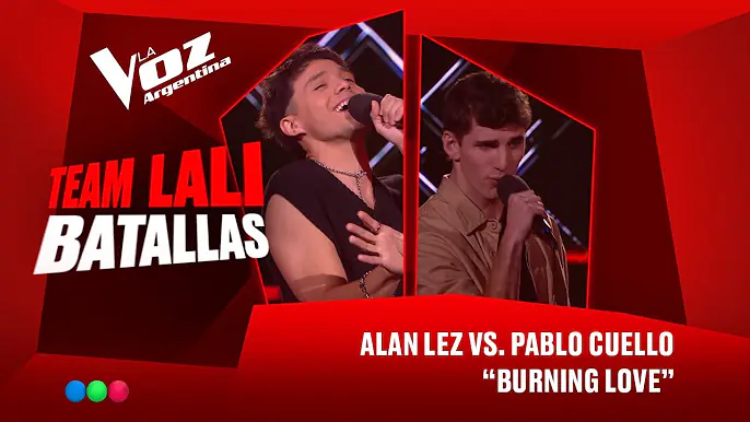 Alan Lez vs. Pablo Cuello - "Burning love" - Batallas - La Voz Argentina 2025