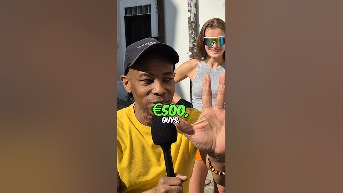 €500 guess my age  #giveaway #streetinterview #guessinggame  #antiaging #funny #publicinterview