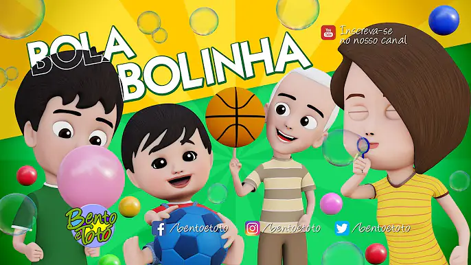 Bento e Totó - Bola Bolinha (Desenho Infantil)