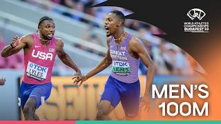 Men's 100m Final | World Athletics Championships Budapest 2023