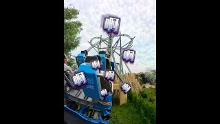 The most exciting and fastest roller coaster in Nanjing is also the first three-level launch roller