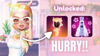 HOW TO GET *ALL 4 NEW CODES & 25 SECRET FREE ITEMS* IN THE DRESS TO IMPRESS TAKEOVER UPDATE!!