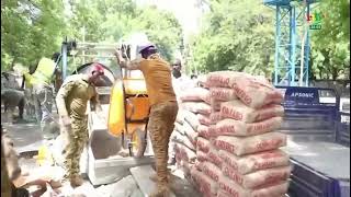 파소 메보: 2017년 졸업생들이 시멘트 3톤을 기부하다