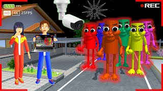 YUTA MIO TAKUT CCTV REKAM PENAMPAKAN TUNG TUNG SAHUR RAINBOW TERNYATA... 😱 SAKURA SCHOOL SIMULATOR