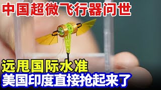 中国超微飞行器问世！首发柔性翼远甩国际水准，完美隐身成最强“侦察兵”，美国印度当场抢起来了【科普世界】