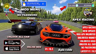 Apex racing new update v1.19.3 mod apk mod menu unlock all 