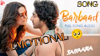 Barbaad Song | Saiyaara |  Car 4K Video Ahaan Panday, Aneet Padda | The Rish | Jubin Nautiyal