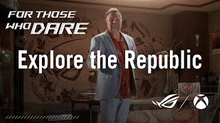휴일이 곧 다가옵니다. Explore the Republic – Ned Luke & Shawn Fonteno | ROG & @xbox
