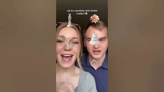 JAK BY VYPADALA NAŠE SVATBA?😱 #kubaadanca #challenge #svatba #filtr