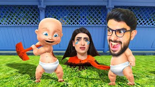 الطفل المشاغب وابوه المسكين مع ريما 😂 Who's Your Daddy