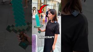 The Girl Wanted Her Minecraft Sword Painted... 🗡️😱