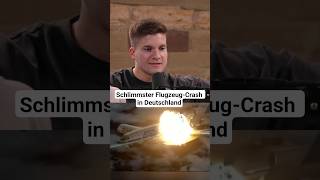 Schlimmster Flugzeug-Crash auf deutschem Boden✈️💥