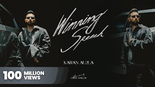 Winning Speech (Music Video) Karan Aujla | Mxrci | Latest Punjabi Songs 2024