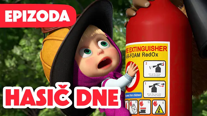Máša a Medvěd 💥 NOVÁ EPIZODA 2025 💥 Hasič dne 👩🏼🚒🍓🧯 (Epizoda 95)🎬