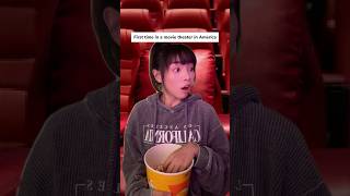 First time in a movie theater