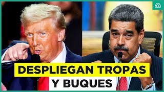 Despliegan tropas y buques: Crece tensión entre Estados Unidos y captura de Nicolás Maduro