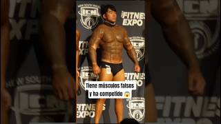 Tiene músculos falsos y ha competido #gym #fitness #bodybuilding #culturismo