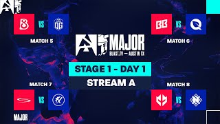BLAST.tv Austin Major 2025, Stage 1, Day 1 - Stream A