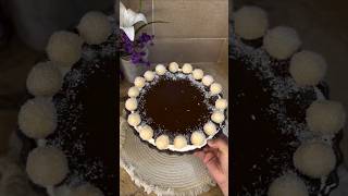 من اروع الوصفات ❤️ تحلية جوز الهند بقناج الشكولا روعة تستاهل التجربة وزيد بحجم عائلي#shorts #like