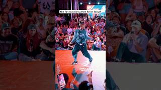 crowd matched his energy! 📢 Capjay #redbulldanceyourstyle