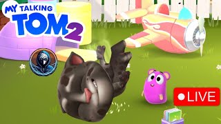 🔴 Live My talking Tom 2 gameplay #Sunsetgamer #Live #Mytalkingtom2